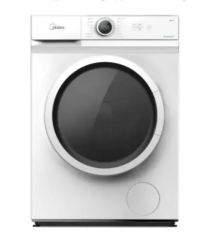 7 Kg Front Load Washing Machine With Lunar Dial, 1200 RPM, 15 Programs, Fully Automatic Washer, Digital LED Display, Child Lock, 90° Hygiene, Mute Function 50.0 W 7 kg 50 W MF100W70W-GCC White